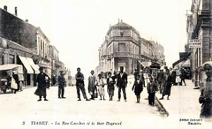 Tiaret - Rues Cambon et Bugeaud